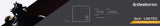 SteelSeries QcK+ Limited CS:GO Howl Gaming Mouse Pad - Exclusive Micro-Woven Surface - Optimized For Gaming Sensors - Never-Fray Stitched Edges - Size L