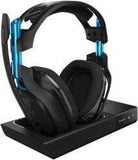 ASTRO Gaming A50 Wireless Dolby Gaming Headset - Black/Blue - PlayStation 4 + PC