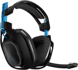 ASTRO Gaming A50 Wireless Dolby Gaming Headset - Black/Blue - PlayStation 4 + PC
