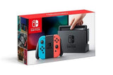 Nintendo Switch - Neon Blue and Red Joy-Con Zelda and Mario Kart Bundle